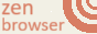 Link to the home page of Zen Browser, a popular Firefox-based browser